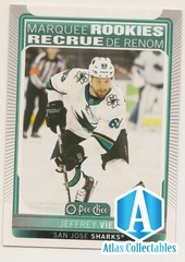 2021-22 Upper Deck OPC Marquee Rookies #637 Jeffrey Viel - San Jose Sharks